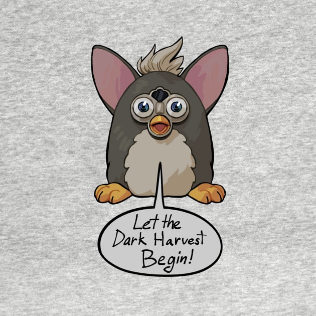 Dark Harvest Furby by Netoey